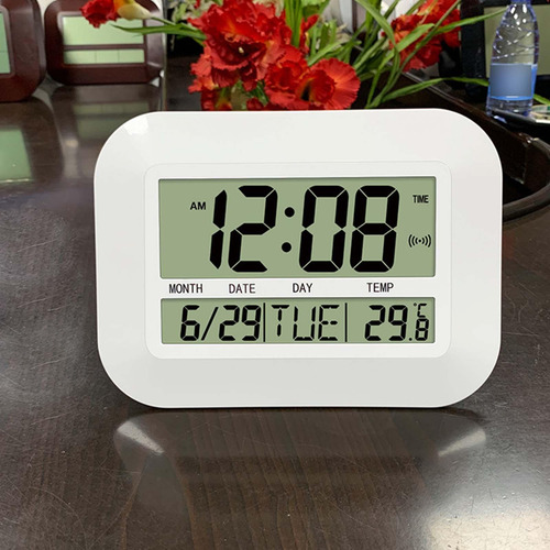 Calendario De Fecha De Visualización De Hora De Reloj De