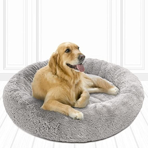 Imagen 7 de 7 de Cama Mascotas Perros Grandes Antiestres 110cm Talla Xxxl