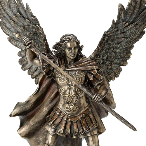 Figura De San Miguel Arcángel Con Espada Original Veronese