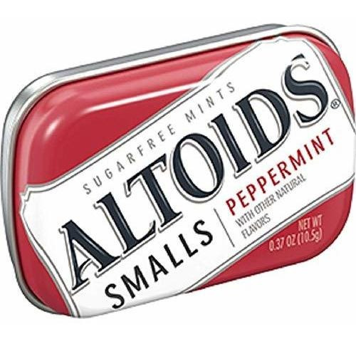 Altoids Mints - Smalls Peppermint Sugar Free.37 Oz Lata