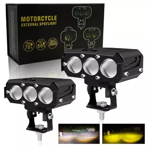 GENERICO X4 Focos Led Neblineros 4x4 Bicolor Focos Led Vehiculos 114w