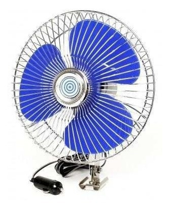 Ventilador 12/24v Para Autos Camionetas Camiones 8 Pulgadas