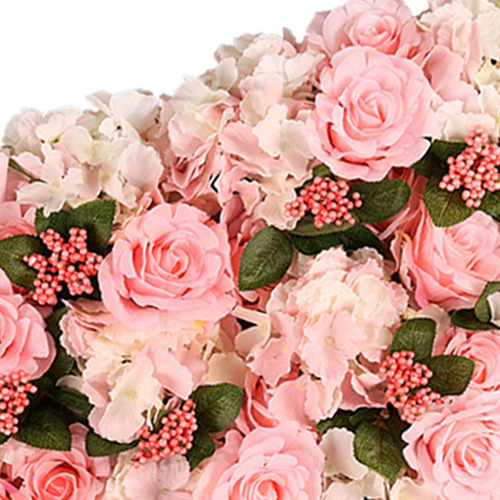 Panel De Pared De Flores De Boda Artificial