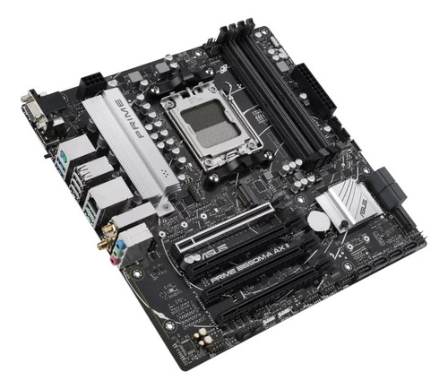 Tarjeta Madre Asus Prime B650m-a Ax Ii Csm Am5 Ddr5 Pcie 4.0