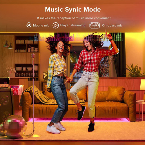 Controlador De Tira Led Musical Sp611e Ws2812b Ws2811 Ir3