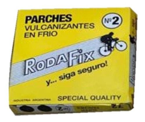 Parche Vulcanizante 72 Parches NÂș 2 Bici Bicicleta Kaos Once