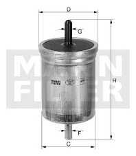 Filtro De Combustible Ford Galaxy 2.0 I