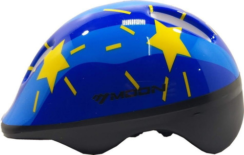 Imagem 1 de 3 de Capacete Com Led Ciclismo Bike Infantil Médio Azul Ciclismo
