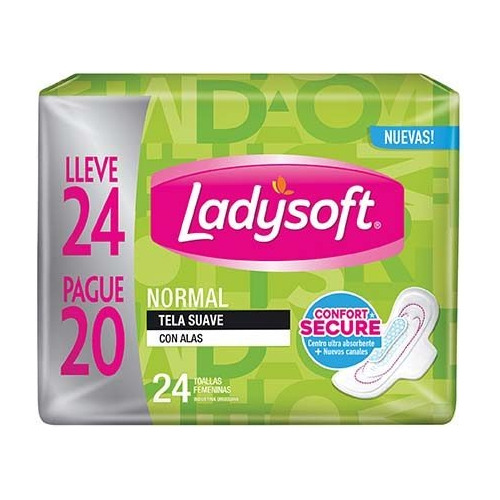 Ladysoft Normal X 24 Unidades