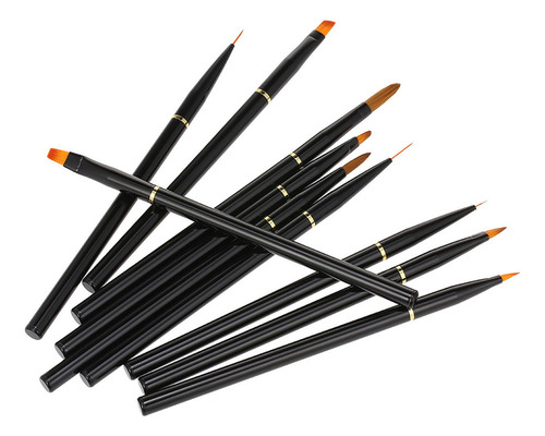 Kit De Brochas De Uñas Acrílicas Para Uñas, Para Manualidade
