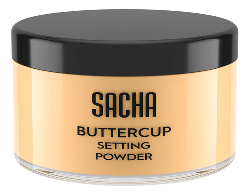 Sacha Buttercup - Polvo Fijador De Maquillaje De 1.75 Onzas.