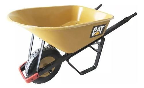 Carretilla De Metal 150 Lts 250 Kg Caterpillar Catj22150