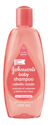 Shampoo Johnson's Rulos Definidos en botella de 400mL por 1 unidad