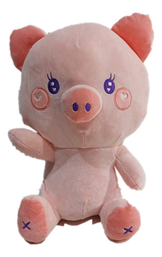 Peluche Chancho Color Rosa Material Suave