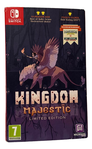 Kingdom Majestic Limited Edition Para Nintendo Switch Físico (Usado)