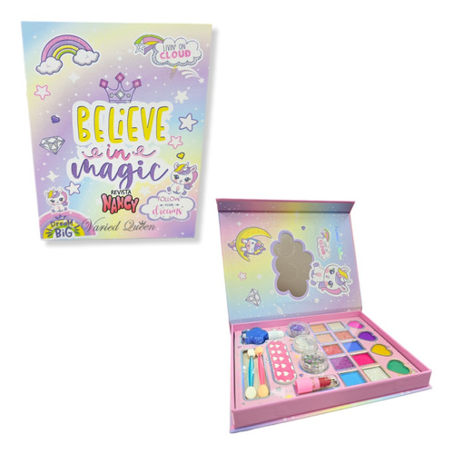 Paleta De Sombra Ojos Labial Infantil Niña Maquillaje (cod1