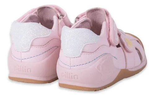 Sandalias Pasos Babys Niña Rosado Pillin (pza201-24ros)