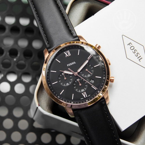Reloj Fossil Neutra Fs5381 En Stock Original Nuevo En Caja