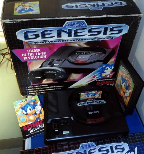 Mega Drive com 1311 Jogos - Edição especial com boneco Sonic em Promoção na  Americanas