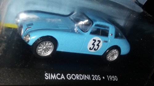 Auto Simca Gordini 1950 Museo Fangio Escala 1:43 Colección