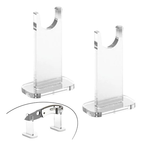 Estante Para, Soporte Transparente Para Cuchillos