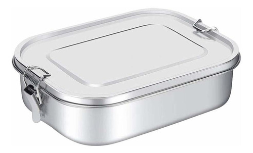 100 Backpack 1400ml Lunch Stainless Box Made Steel Of