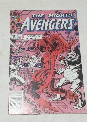 Historieta Comic ** Avengers ** Nº 245 Marvel Ingles Antigu