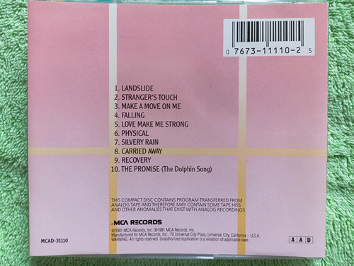 Eam Cd Olivia Newton John Physical 1981 Undecimo Album Emi