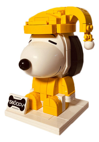 S004-4 [pilot Snoopy]] - Minibloques De Figuras De Dibujos A