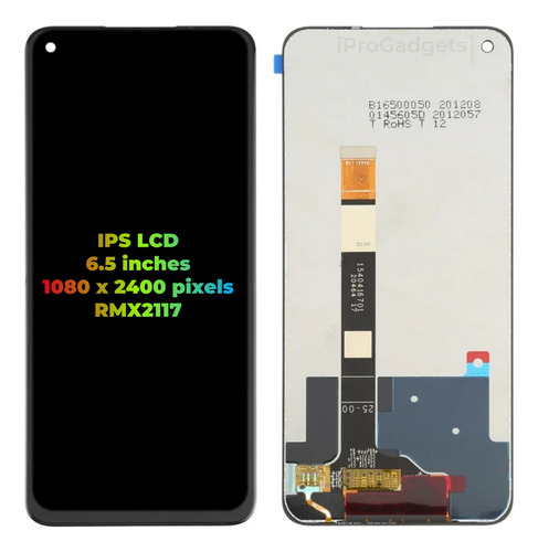 Tela De Toque Lcd Para Realme Narzo 30 Pro 5g Rmx2117