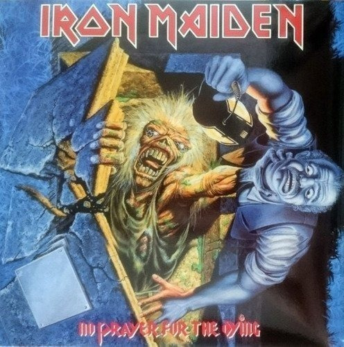 Iron Maiden No Prayer For The Dying Vinilo + Libro Nuevo