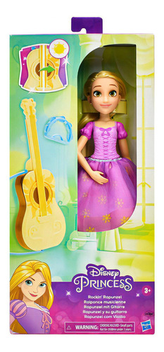 Disney Princesa Rapunzel Y Su Guitarra 26cm Hasbro