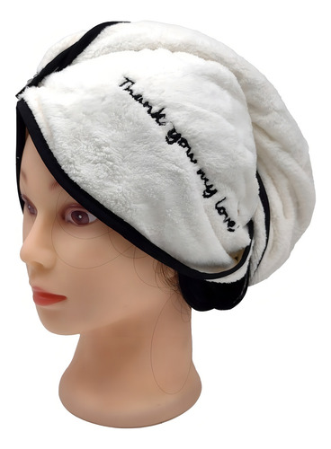 Toalla Para Pelo Turbante Microfibra Para Secar Cabello