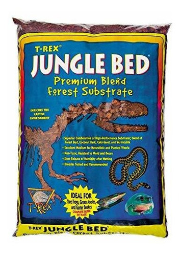 Sustrato De Terrario Para Reptiles T-rex - Jungle Bed Bolsa 
