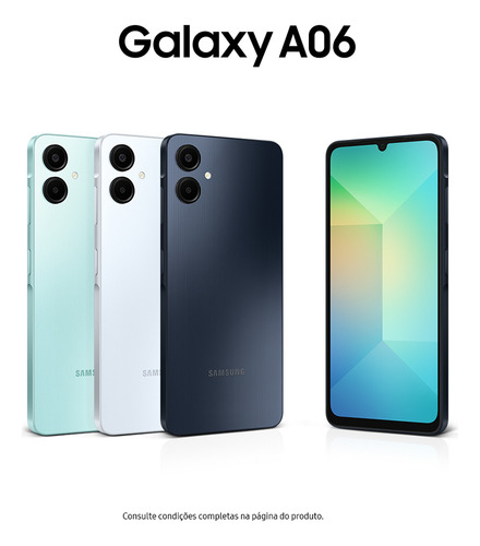 Samsung Galaxy A06 Dual SIM 128 GB blanco 4 GB RAM