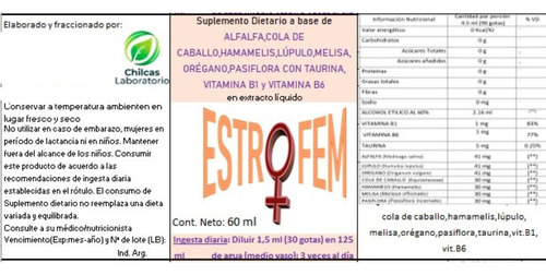 Estrofem-fitoterapico X 60cc