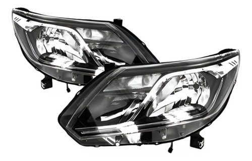 Par Farol S10 Trailblazer 17 18 19 Eletrico C/ Motor C/ Led.