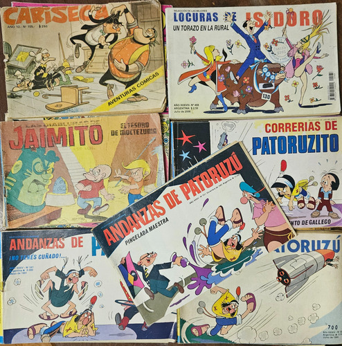 Lotazo 34 Revistas Antiguas Lupin Mafalda Jaimito PatoruzĂș (Usado)