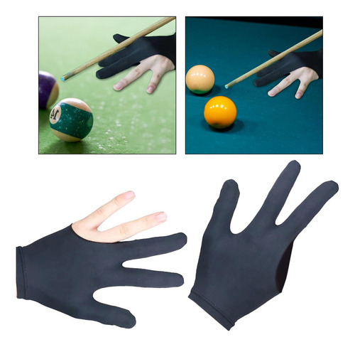 5 X 2 Guantes De Billar, Guantes De Billar Inglés, Guantes