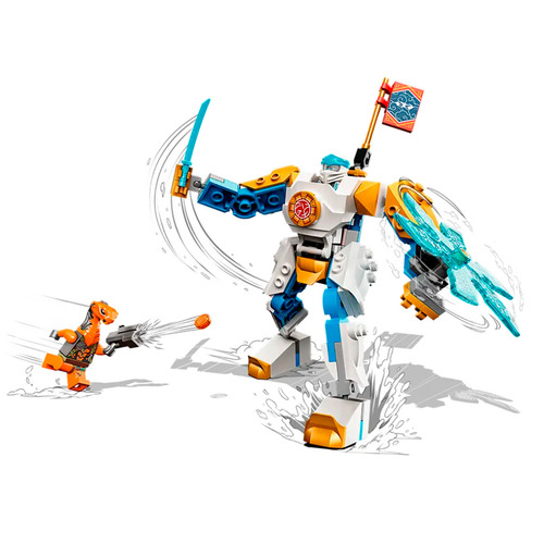 Imagen 4 de 6 de Lego Ninjago Meca De Última Generación Evo De Zane Art 71761 95