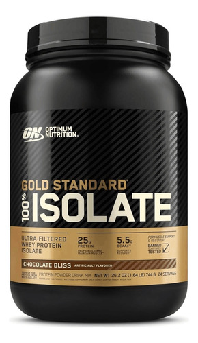 Gold Standard 100% Whey Isolate 720g On Optimum Nutrition