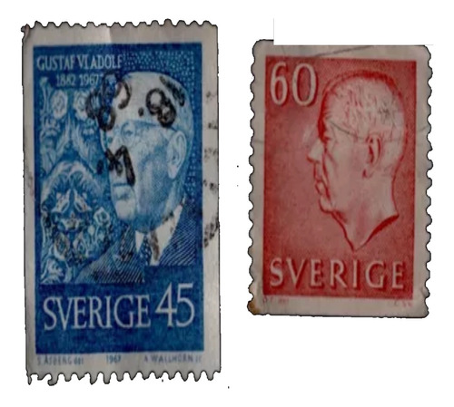 Sellos Postales  Sverige  Alemania  Naci T 173