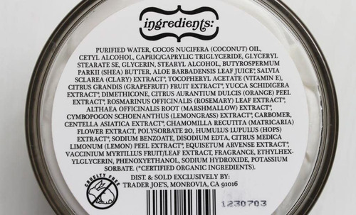 2 Packs Trader Joe's Coconut Body Butter By Trader Joe's