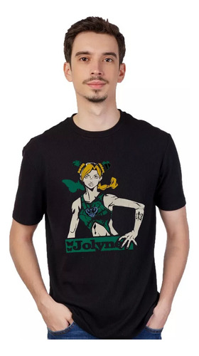 Remera Jojo's Bizarre Adv. - Cuello Redondo Jolyne Unisex