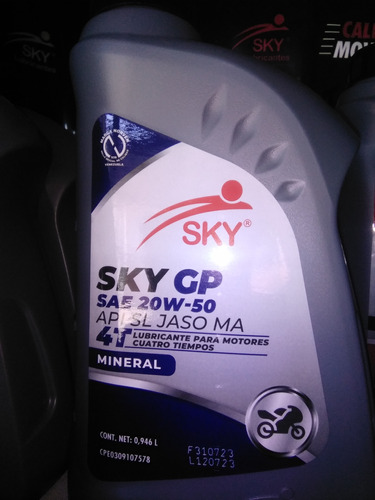 Aceite 4 Tiempos Sky 