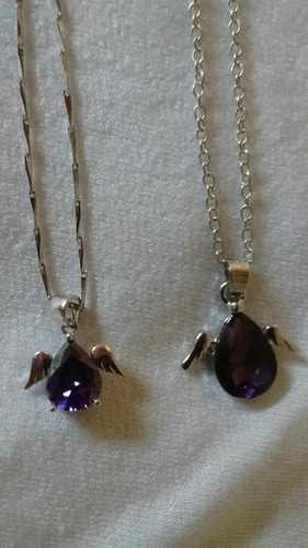 Cadena / Pulsera De Plata 925 Con Amatistas