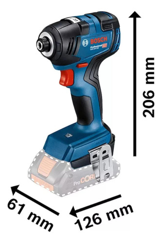 Combo Gsb-185li + Gdr 18v-200 Bosch C/ Kit Profissional
