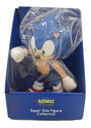 Boneco Action Figure Sonic Articulado Grande Super Size - 23cm - Sonic  World