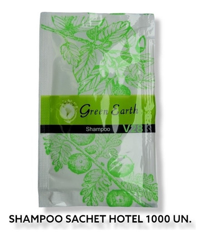 Shampoo Sachet Hotel 1000 Unidades 10 Ml. C/u. Isp. 2521/20