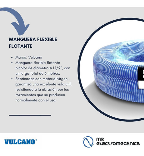 Imagen 5 de 10 de Kit Limpieza Vulcano Pileta: Fibra / Hormigón / Material